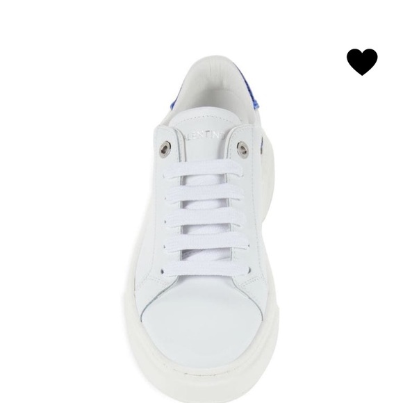 MARIO VALENTINO
Alice Leather Wedge Sneakers
WHITE ROYA - Picture 5 of 5